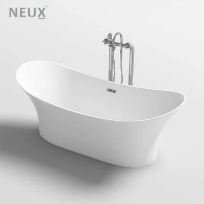 High Quality Seamless Bathroom Acrylic Bath Tub (LT