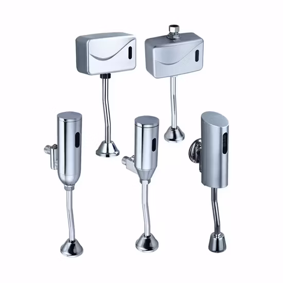 Factory Wholesale Automatic Sensor Urinal Flush Valve for Wc Toilet Automatic Infrared Sensor Urinal Flusher