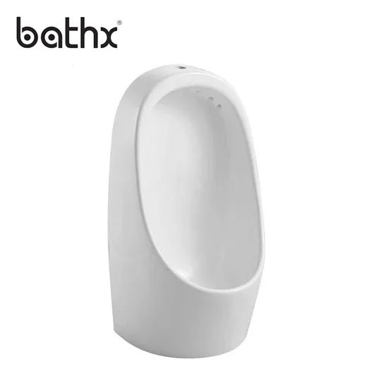 Foshan Ceramic Urinals Supplier Shopping Mall Plaza Market Hotel Ceramic Bathroom Toilet Wall Hung Urinal 