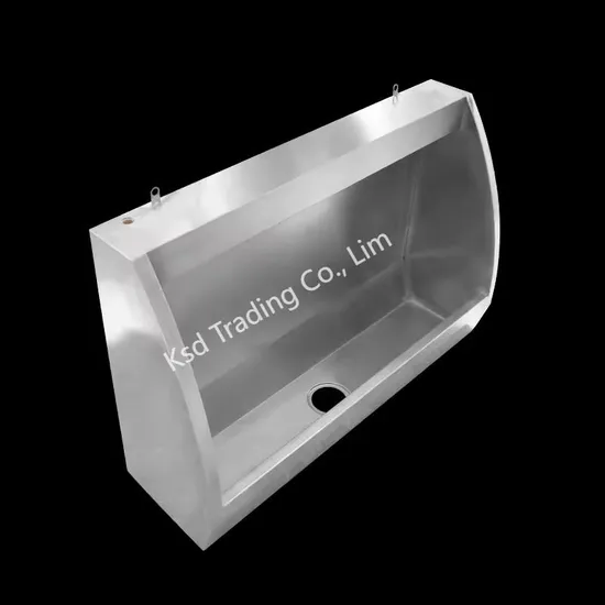 Stainless Steel Wall Hung Trough Urinal for Sale Commercial Public Long Dormitory Urinal 