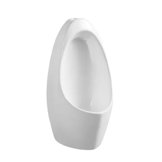 Bathroom Ceramic Waterless Urinal Toilet Wall Mounted Male Urinal with Automatic Sensor 