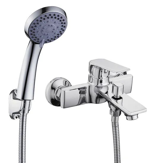 Huadiao Bathroom Hand Shower Bath Mixer Bathtub Faucet 