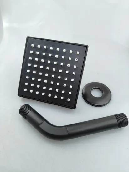 Sanitary Wares ABS Head Shower with Arm & Flange Shower Set Bathroom Accessory 