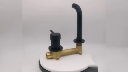 Innada Contemporary Single Handle Matt Black Brass Basin / Lavatory /Sink/Shower/Bathtub Waterfall Bathroom Faucet