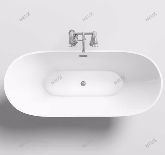 High Quality Seamless Bathroom Acrylic Bath Tub (LT