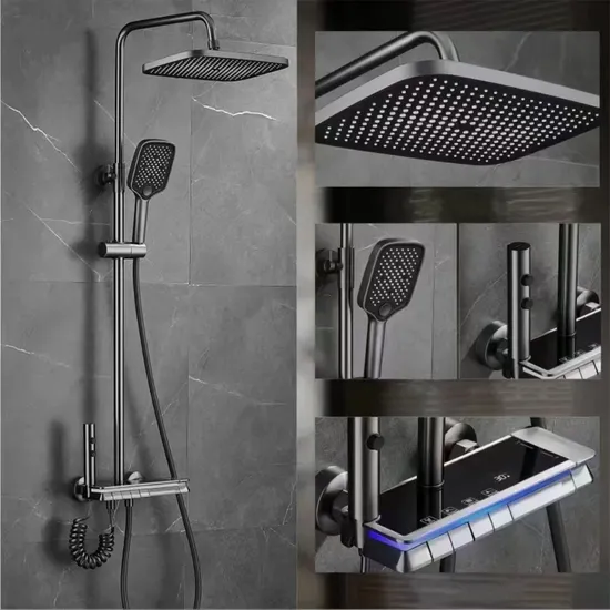 Single Level Digital Brass Shower Faucet for Bathtub Odn