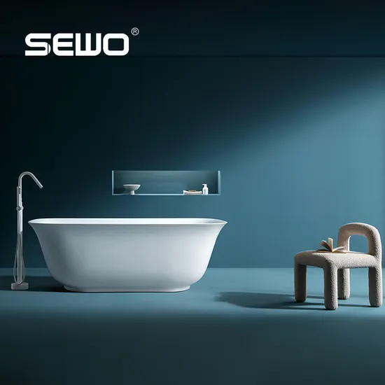 Good Price Acrylic Minimalist Oval Freestanding Bathtub, a Must