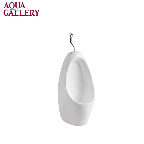 Modern Toilet Man Wc High Gloss White Glazed Floor Standing Urinal 